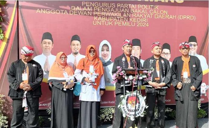 Daftar Bacaleg ke KPU, PKS Kabupaten Kediri Usung 30 Persen Kalangan Milenial
