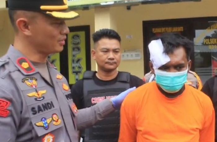 Maling Motor asal Madura Bonyok Dihajar Massa di Sambikerep Surabaya