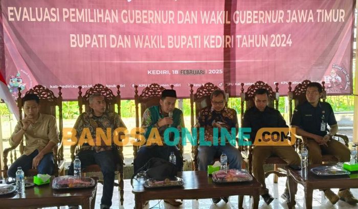 KPU Kabupaten Kediri Gelar FGD Evaluasi Pilkada 2024