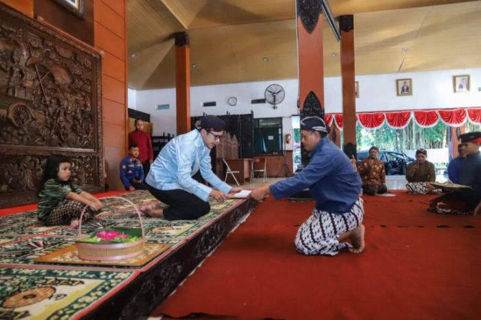 Kirab Kerbau Tandai Mulainya Tradisi Nyadran Dam Bagong di Trenggalek