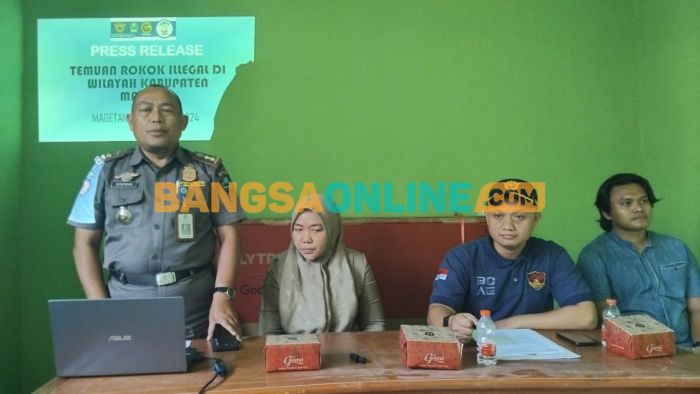 Satpol PP Magetan dan Bea Cukai Madiun Berhasil Amankan 37.648 Batang Rokok Tanpa Cukai