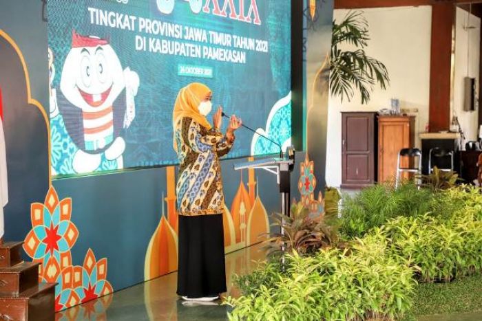 Gubernur Khofifah Launching MTQ Ke XXIX Jatim di Pamekasan