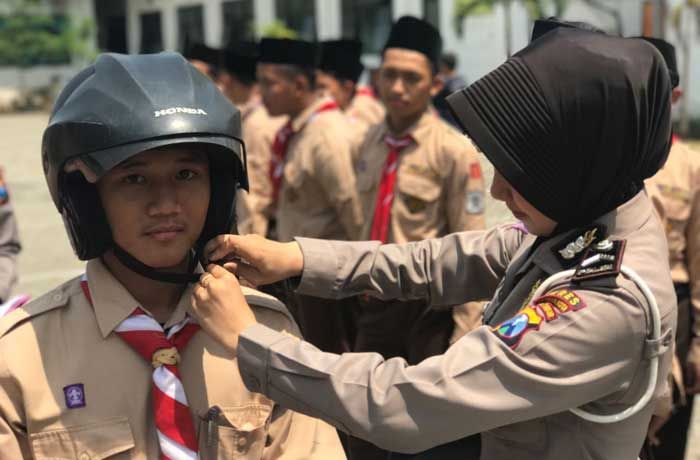 Meriahkan Hari Santri Nasional, Polres Kota Pasuruan Gelar "Pondok Jaya" ke Pesantren-pesantren