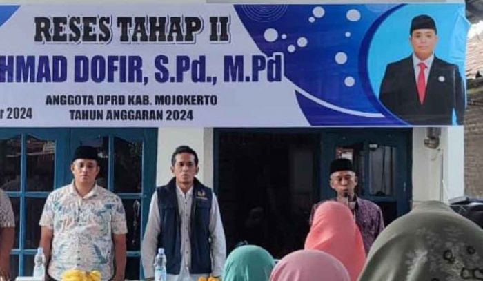 Anggota Fraksi NasDem DPRD Kabupaten Mojokerto ini Gelar Reses di Desa Karangdiyeng