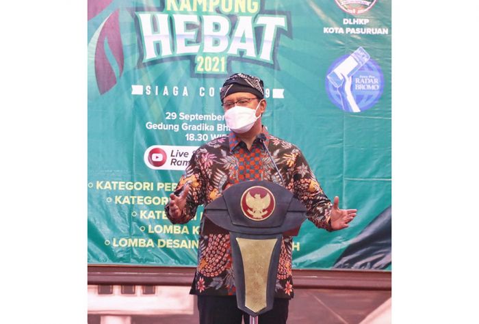 Anugerah Kampung Hebat Kota Pasuruan, Gus Ipul: Kampung yang Asri Membuat Kita Kerasan