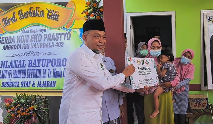DPC PKB Bangkalan Berikan Santunan Rp 10 Juta untuk Keluarga Korban KRI Nanggala-402