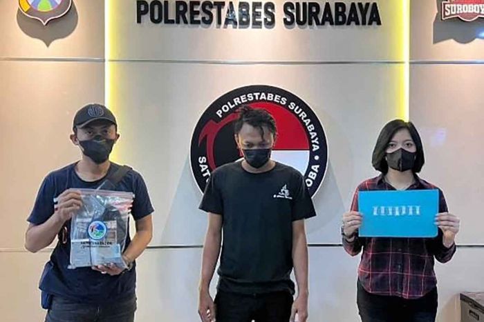 Edarkan Sabu, Seorang Buruh Asal Banyu Urip Surabaya Ditangkap Polisi