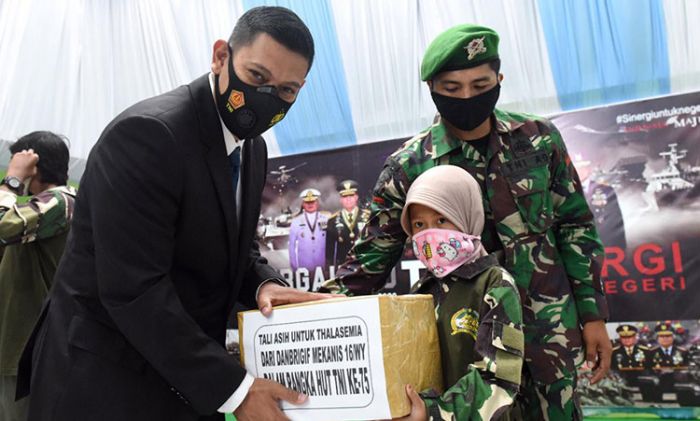 Peringati HUT TNI ke-75 Secara Virtual, Wali Kota Kediri Berikan Apresiasi Atas Penanganan Covid-19