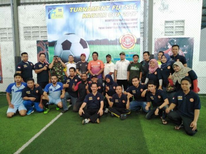 32 Tim Futsal Ikut Turnamen Kartar Cup 2017 Perebutkan Piala Camat Sukodono