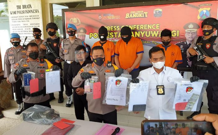 Polisi Bongkar Sindikat Pembuat Hasil Tes Antigen Palsu di Banyuwangi, 3 Orang Ditangkap 1 DPO