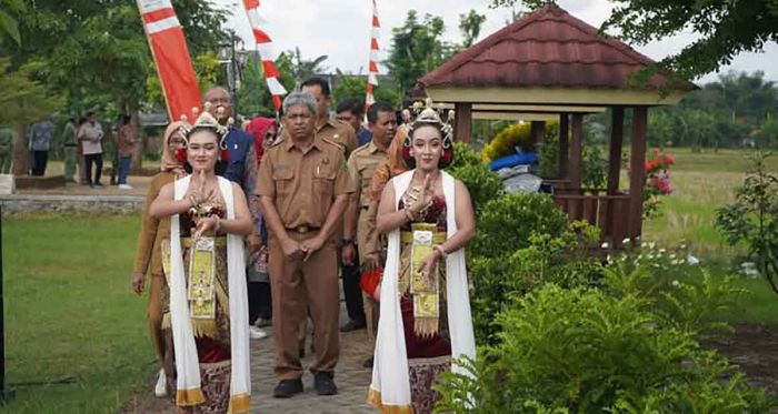 Desa Karanganom Trenggalek Masuk Nominasi Terbaik Lomba Gotong Royong Desa Karanganom Trenggalek Masuk Nominasi Terbaik Lomba Gotong Royong