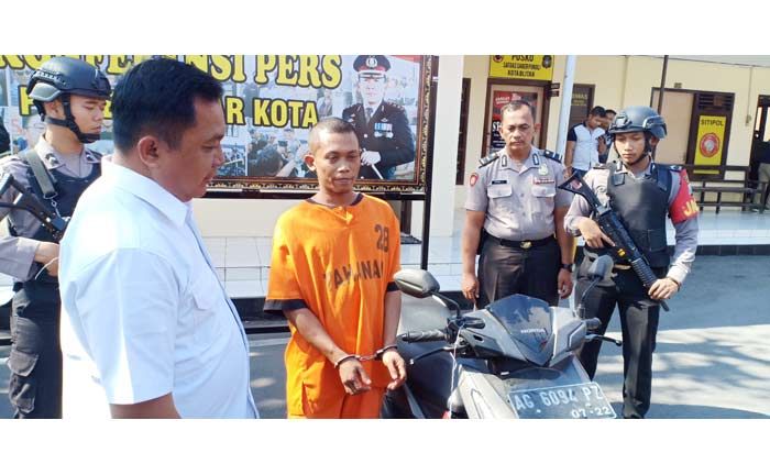 Terhimpit Kebutuhan Ekonomi, Seorang Pria di Blitar Sikat Motor Majikan