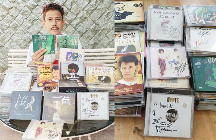Miliki Ribuan Koleksi CD Plus Tanda Tangan Asli Artisnya, Hamid Nabhan Ungkap Cara Dapatnya