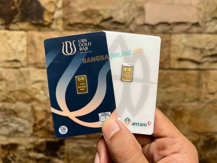 Merosot Semua, Simak Update Harga Emas Antam, UBS dan Galeri24 Hari Ini