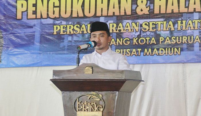 Pengukuhan Pengurus PSHT Kota Pasuruan, Wakil Wali Kota Tekankan Spirit Membangun Persaudaraan