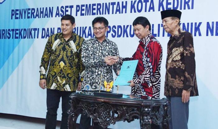 Gabung ke Polinema, Pemkot Kediri Hibahkan Aset Poltek ke Kemenristekdikti