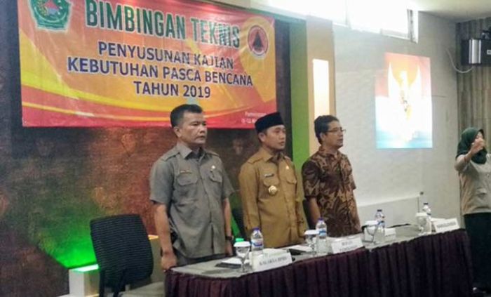 BPBD Pamekasan Gelar Bimtek Penyusunan Kajian Kebutuhan Pasca Bencana 2019