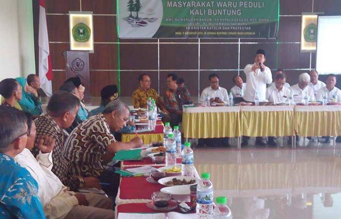 Diskusi Banjir Waru, Pemkab Sidoarjo Paparkan Tiga Program Penanganan