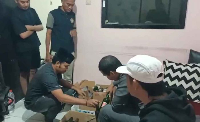 Polres Pamekasan Amankan 146 Miras Berbagai Merek dan Penjualnya