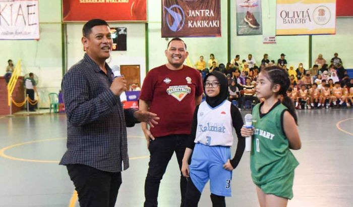 Buka Wali Kota Cup Basketball Tournament, Mas Abu: Wadah Pembinaan untuk Potensi Anak-anak