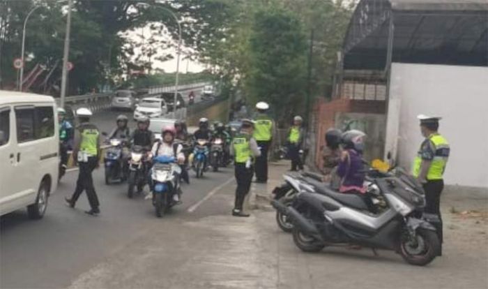 Lima Hari Ops Patuh Semeru, Polres Malang Kota Tilang 1.050 Pengendara