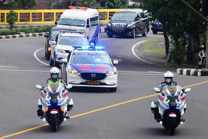 Menjelang Harla 1 Abad NU di Sidoarjo, Polrestabes Surabaya Lakukan Persiapan Pengaturan Lalu Lintas