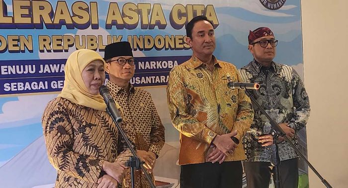 Deklarasi 8.494 Desa Bersinar, Khofifah Sebut Jatim Siap Jadi Role Model Nasional Antinarkoba