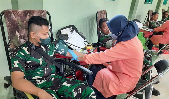 Kodim 0826/Pamekasan Gelar Donor Darah