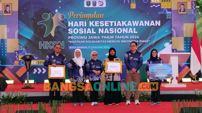 Peringatan HKSN 2024 di Kota Madiun, Pj Gubernur Jatim Tekankan Rasa Kepedulian Sosial