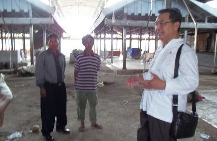 Lantai 2 Kosong Melompong, Anggota DPR RI: Pasar Kertosono Perlu Penataan