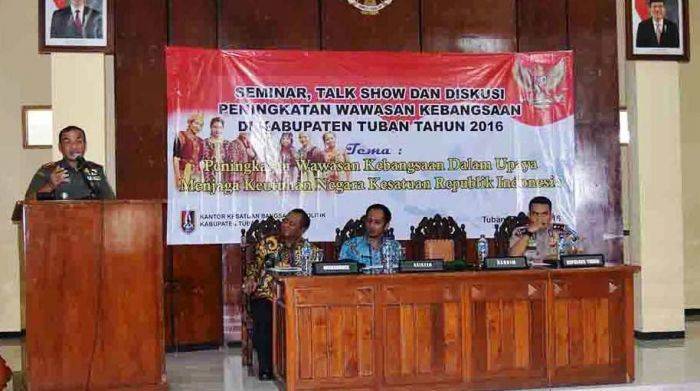 Dandim Tuban Ajak Mahasiswa Tingkatkan Wawasan Kebangsaan