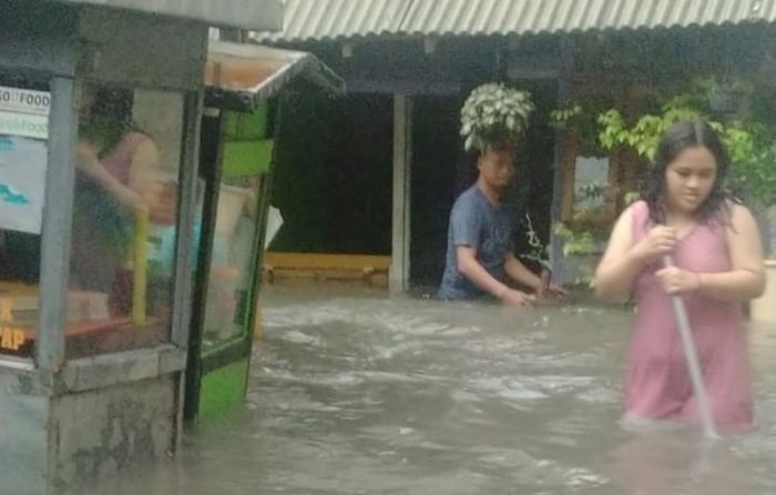 2 Kali Banjir dalam Sepekan, Kepala Desa Tlogobendung Gresik Harapkan Solusi dari Pemerintah