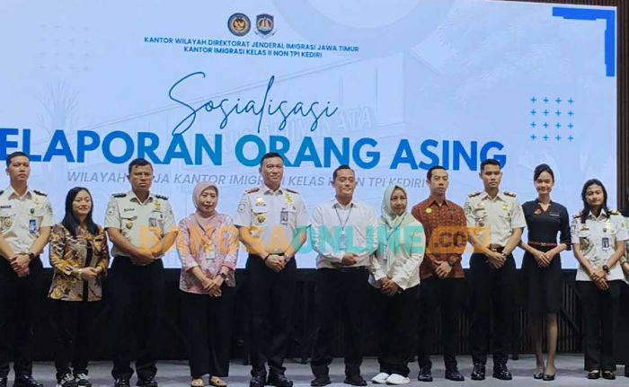 Imigrasi Kediri Sosialisasi Wajib Lapor WNA di Hotel