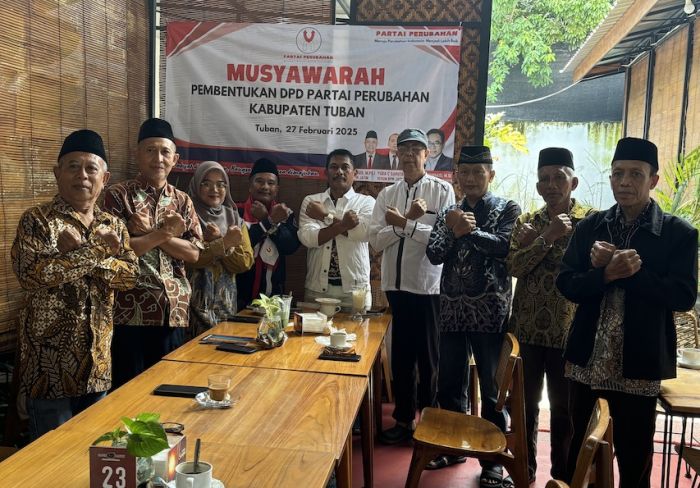 Pengurus DPD Partai Perubahan Tuban Periode 2025-2029 Resmi Dibentuk