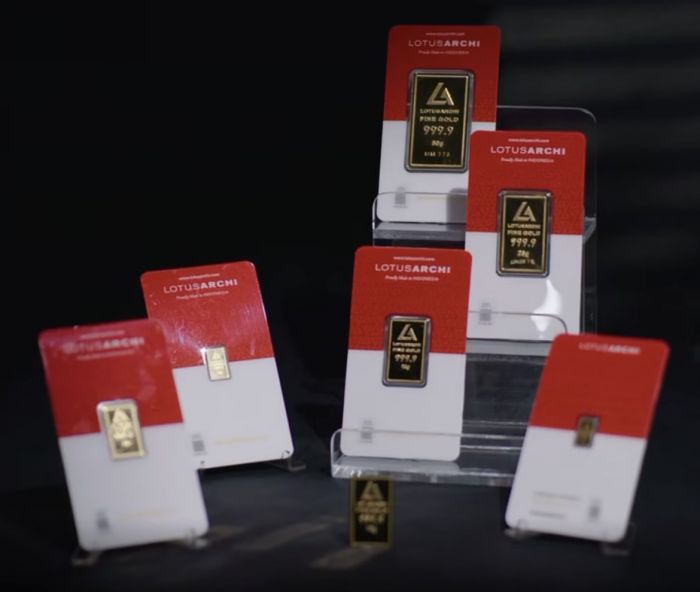 Daftar Harga Emas Lotus Archi Terbaru Hari Ini, 1 Gram Turun hingga Rp95 Ribu Daftar Harga Emas Lotus Archi Terbaru Hari Ini, 1 Gram Turun hingga Rp95 Ribu