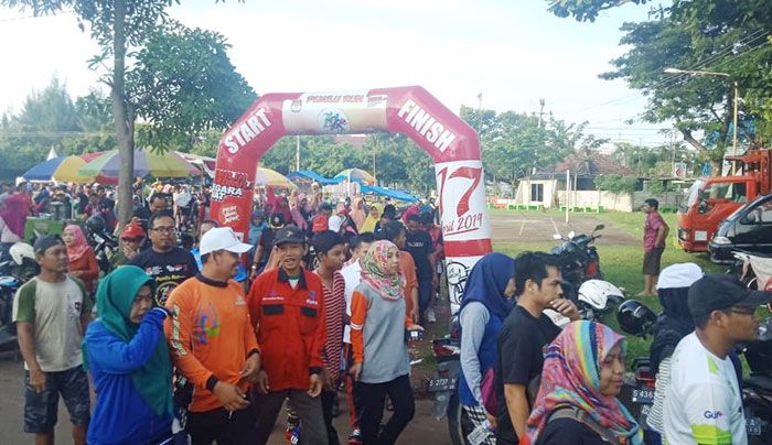 Ajak Warga Gunakan Hak Pilihnya, KPU Tuban Gelar Pemilu Run 2019