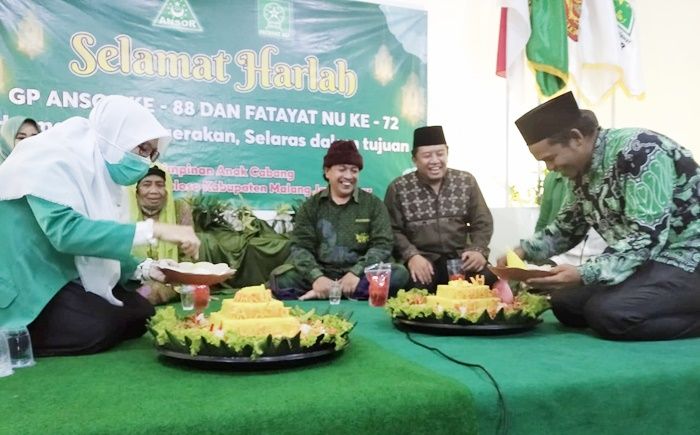 Bangun Harmonisasi Banom, GP Ansor dan Fatayat NU Karangploso Malang Gelar Tasyakuran Bersama