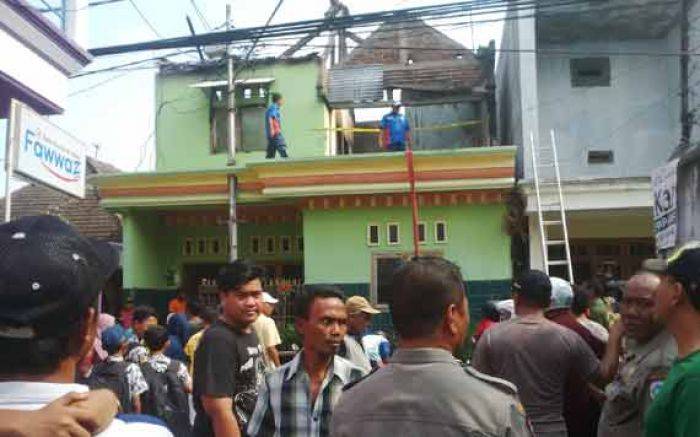 Kebakaran Rumah di Kauman Babat, Diduga Akibat Korsleting