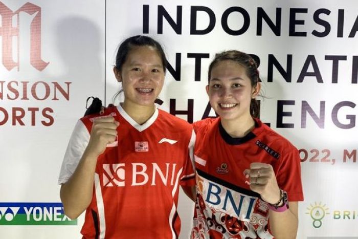 Lanny-Ribka Siap Melaju ke Final Ganda Putri Indonesia International Challenge 2022