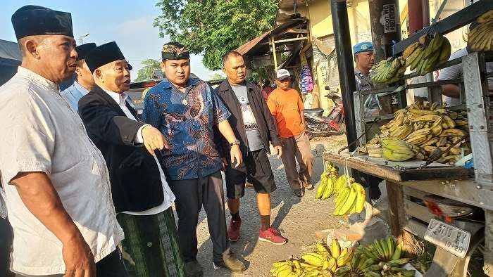 ​Paslon Nomor 2 Mubarok Terus Tebarkan Kebaikan di Pasar Pasar Mojokerto