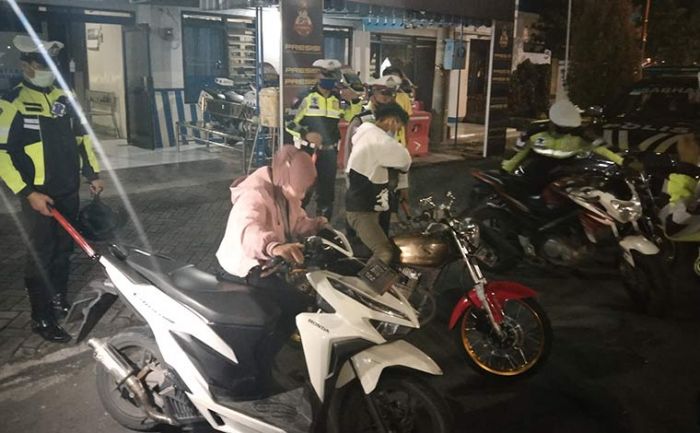 Razia Jelang Ramadhan, Puluhan Sepeda Motor di Ngawi Diamankan Polisi