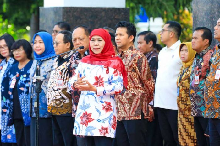 Gubernur Khofifah Minta ASN Tetap Produktif di Libur Lebaran 2025