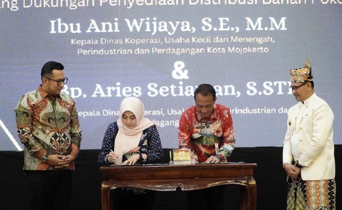 Gandeng Pemkot Batu, Upaya Pemkot Mojokerto Jaga Stabilitas Pasokan Bahan Pangan