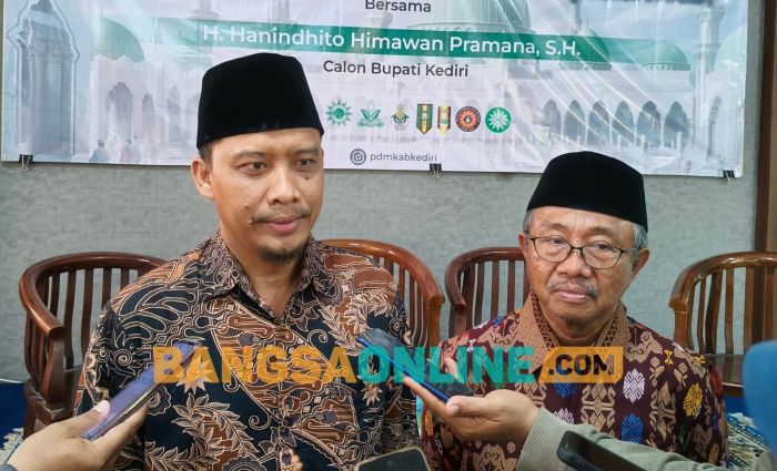 Setelah Cagub Risma, Giliran Cabup Dhito Silaturahmi ke PD Muhammadiyah Kediri