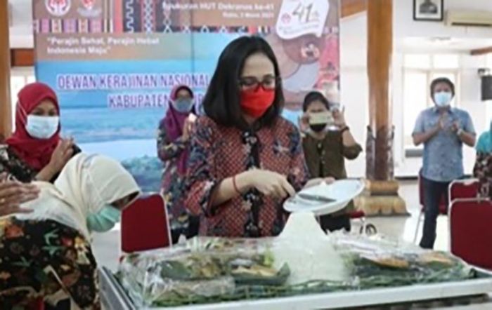 Ketua Deskranasda Kabupaten Kediri Ikuti Syukuran HUT ke-41 Deskranas Secara Virtual