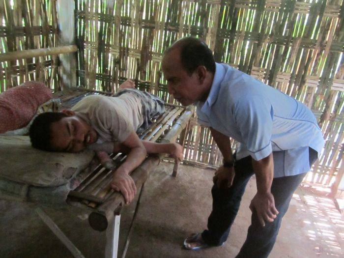 Said Abdullah Santuni Kakak-adik yang Lumpuh 26 Tahun