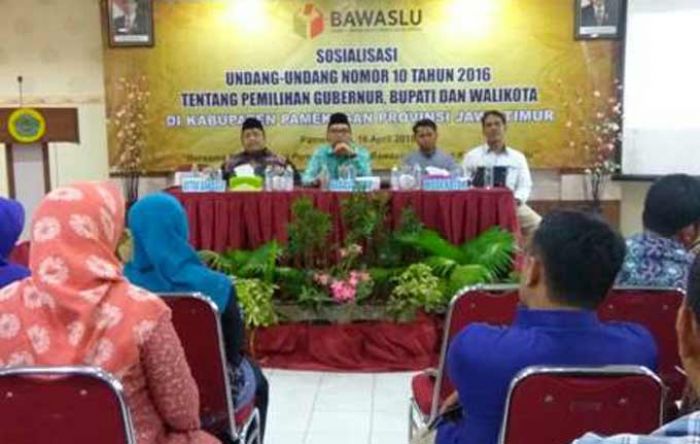 Bawaslu RI Gelar Sosialisasi UU No 10 Tahun 2016 tentang Pilgub, Pilbup, dan Pilwali  