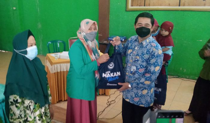 Upaya Turunkan Angka Stunting di Kabupaten Madiun, KKP Sosialisasikan Gemar Makan Ikan