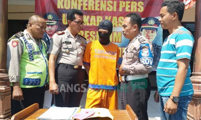 Usai Transaksi Sabu, Pemuda Krian Diamankan Polisi Saat Berduaan dengan Pacarnya