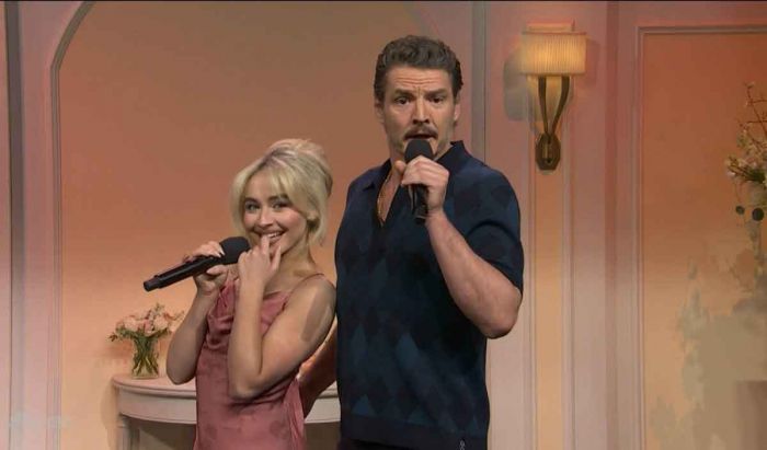 Pedro Pascal dan Sabrina Carpenter Hebohkan Saturday Night Live Spesial Ulang Tahun ke-50